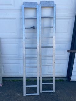 Various motorcycle and ATV ramps