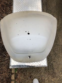 Vintage 1967 volkswagon beetle rear trunk lid