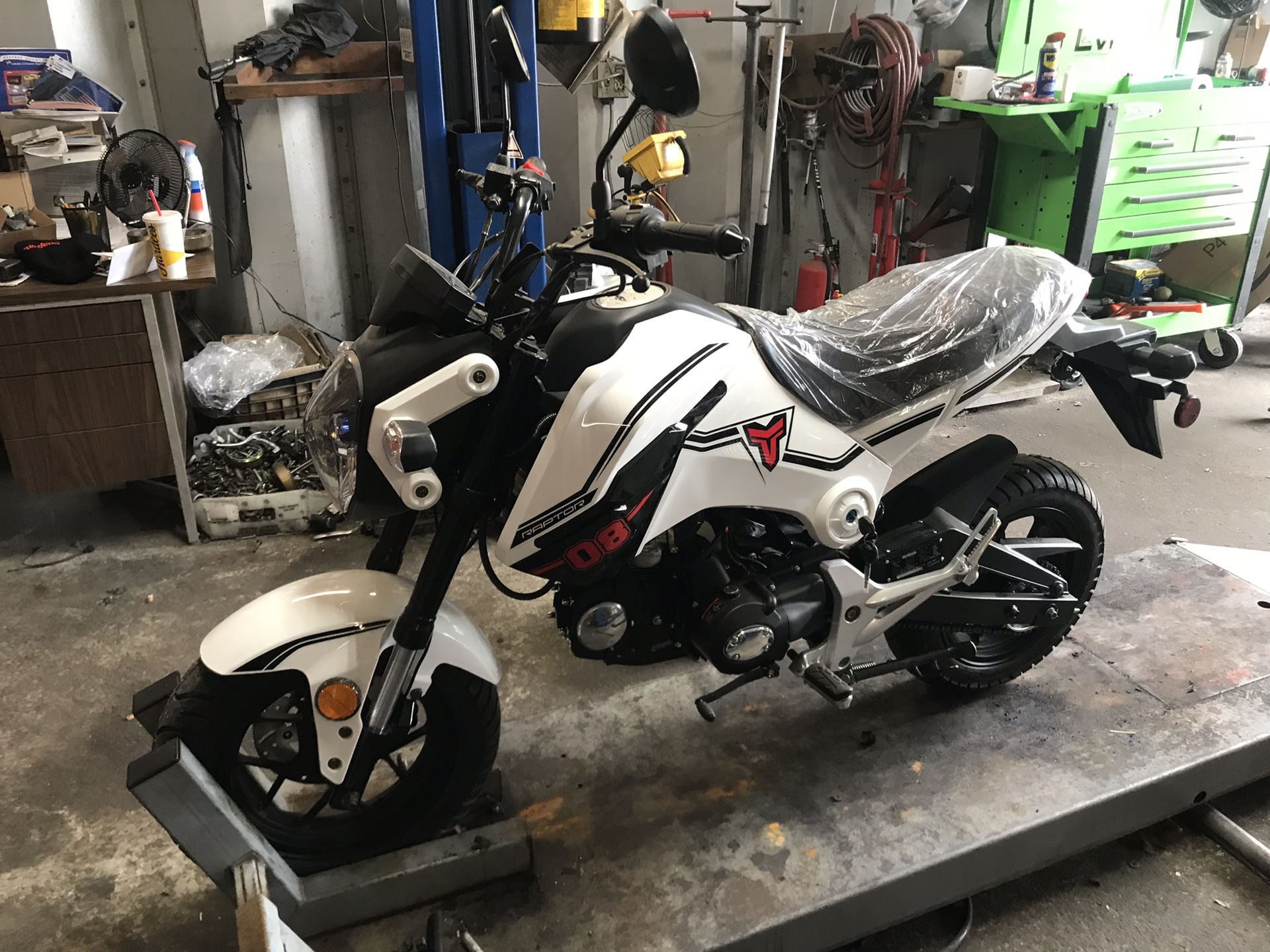 Taotao Raptor 125cc Grom Clone brand new