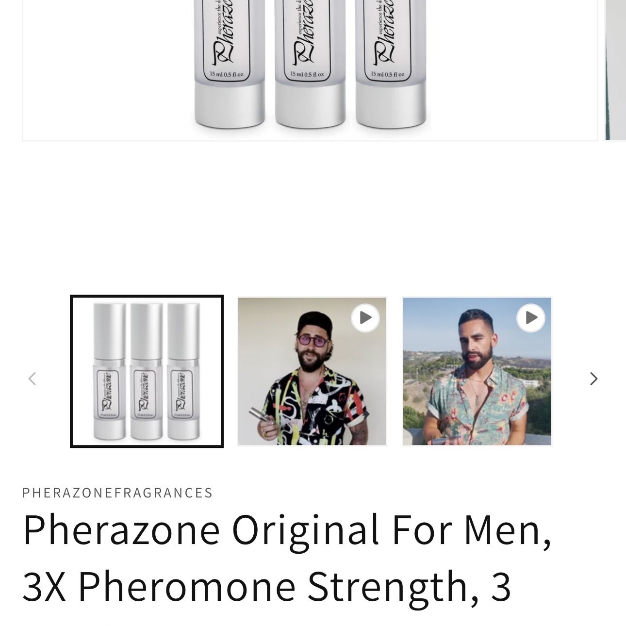 Pherazone Fragance Unopened 