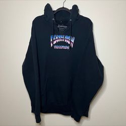 Ripple Junction - Death Row Records Hoodie - Men Size XL | Purple/Blue Colorwave