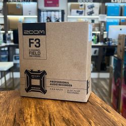 Zoom F3 2 Channel Field Recorder