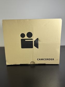 8K Digital Camcorder Kit w/ Stereo Mic, USB & HDMI Cables