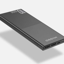 10000mAh Cell Phone External Battery Pack, Portable Phone Charger Power Bank 5V 3.1A Fast Charging Mobile Phone Charger Compatible with iPhone 6/6s/7/