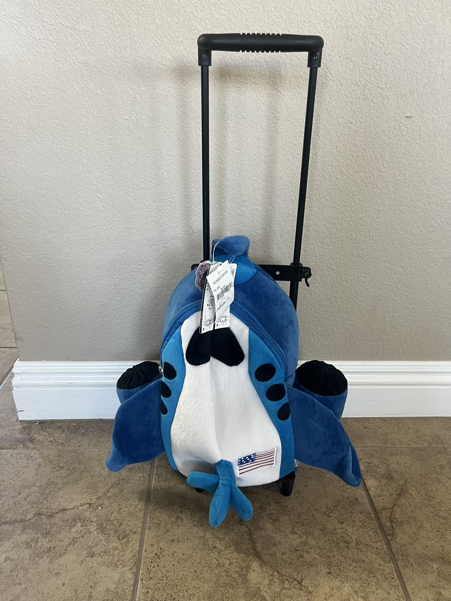 Children’s Airplane Rolling Backpack