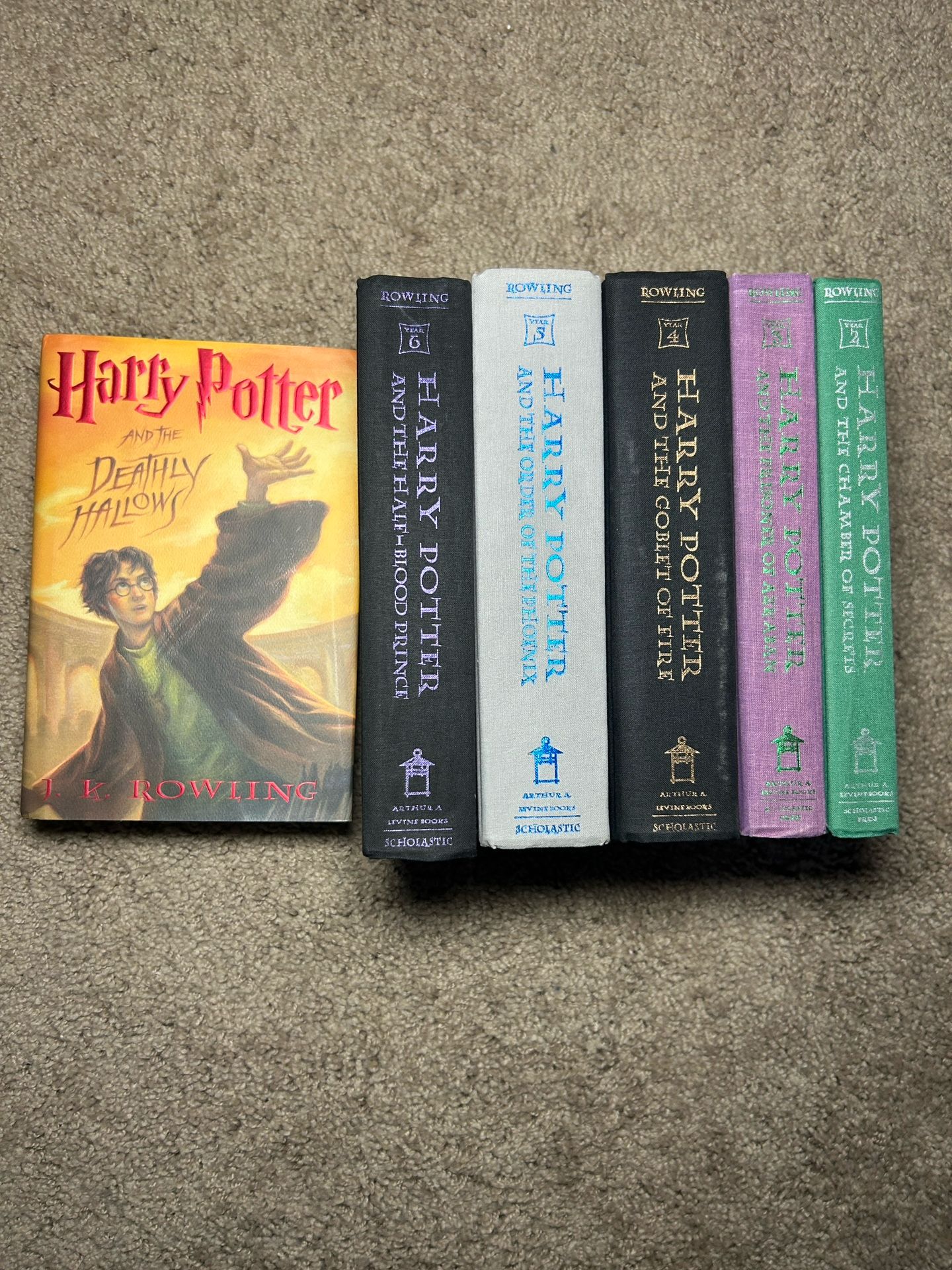 Entire Harry Potter Book Collection