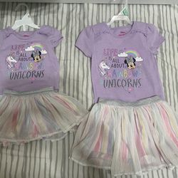 Minnie Mouse Sister Outfit