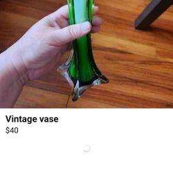 Glass Vase 