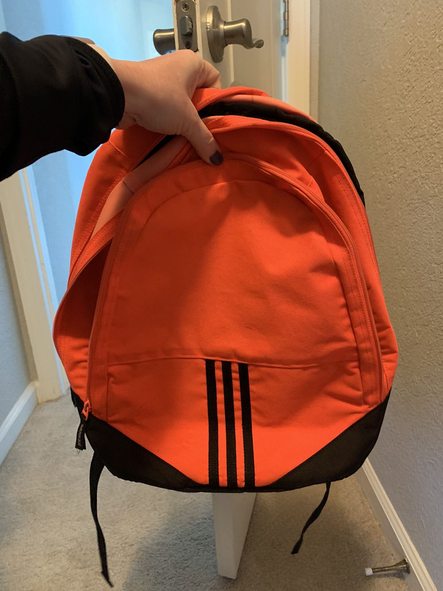 Adidas Backpack, Red/orange/pink, School Backpack