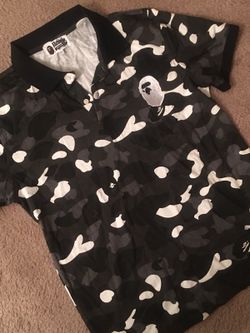Bape Camo Polo