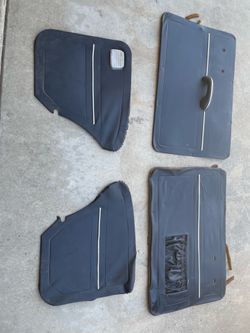 1966 vw bug original door panels