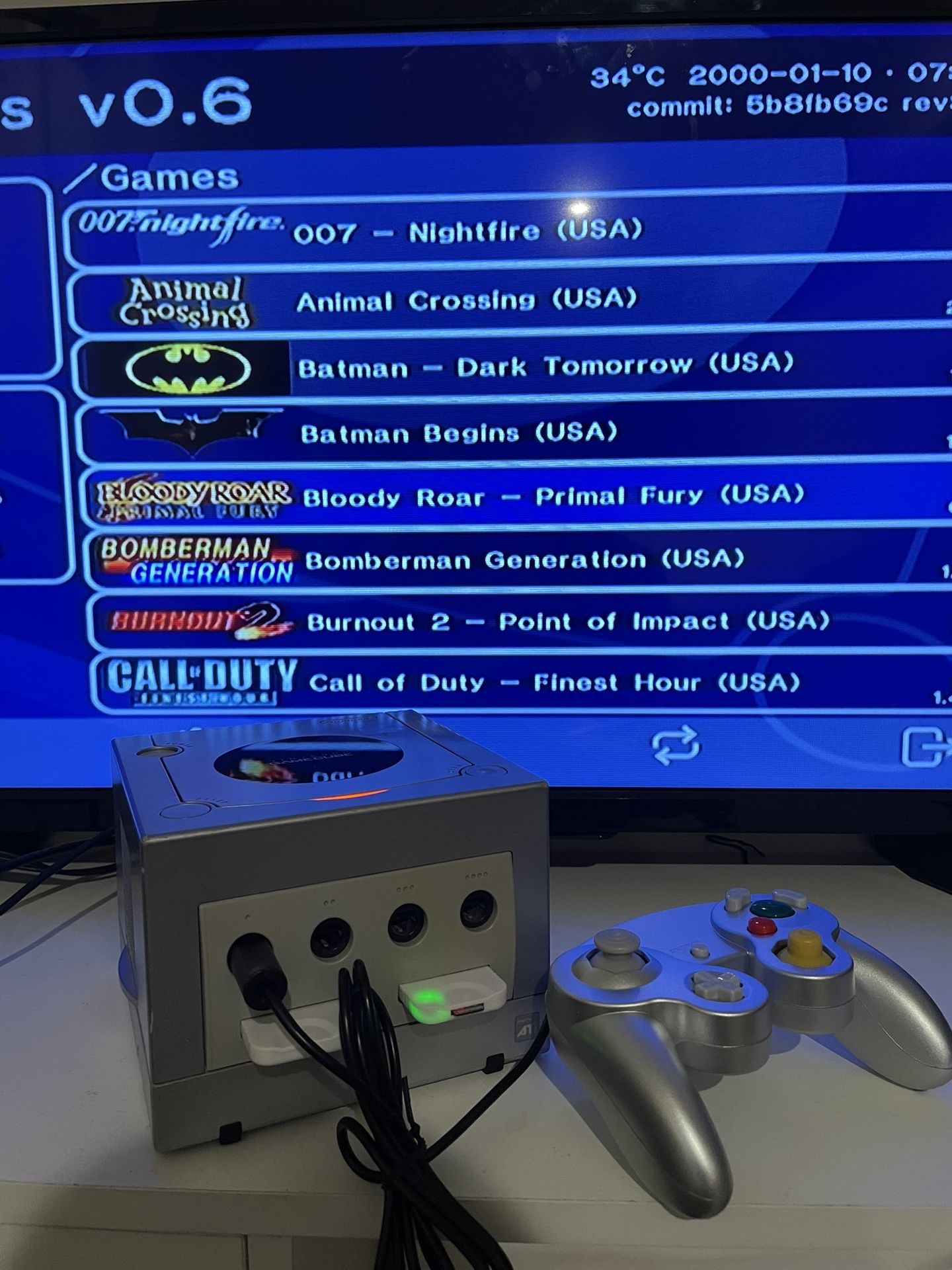 Nintendo GameCube With Games 