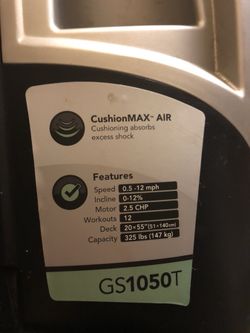 Treadmill Horizon GS1050T reduced price for Sale in Fairfield CA OfferUp