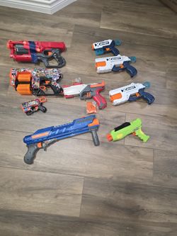 Nerf Gun Lot