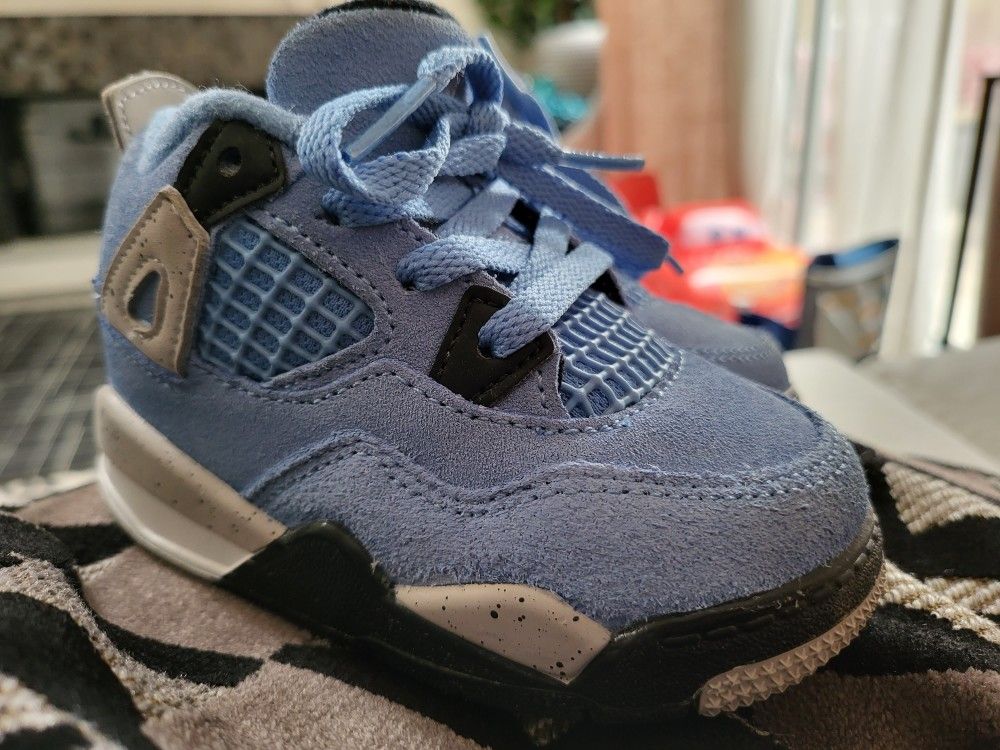Jordan 4 University Blue TD 6C Toddler