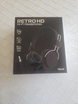 RETRO HD. HI-FI HEADPHONES