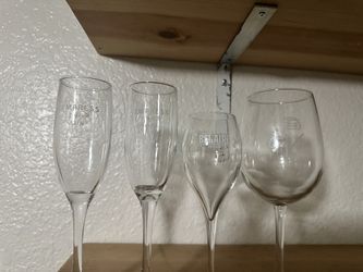 Various Alcohol Wine Glasses
