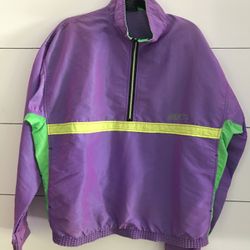 Vintage Surf Windbreaker Jacket