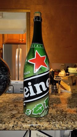 Heineken Beer 3 Quart Magnum Sealed
