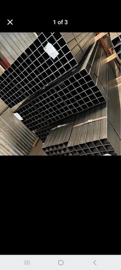 Square tubing 3x3x24ft