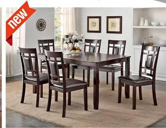 New 7pc dinning set