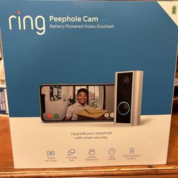 Ring Peephole Doorbell Camera