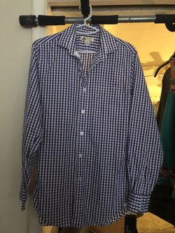 Ladies long sleeve button down top