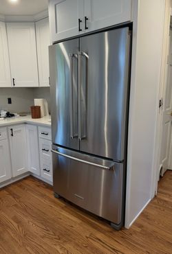 KitchenAid 36” Counter-Depth French Door Refrigerator – Purchased Nov. 2024