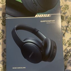 Bose - QuietComfort Wireless Noise Cancelling Over-the-Ear Bluetooth Headphones - Twilight Blue