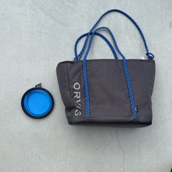 Orvis Bag And Dog Bowl 