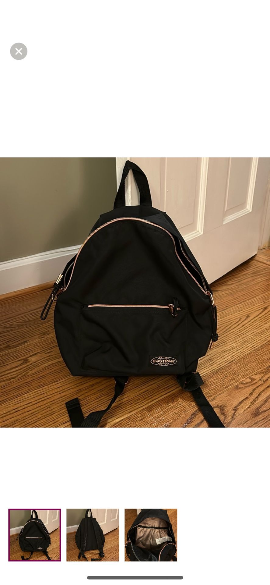 Eastpak Mini Black Backpack