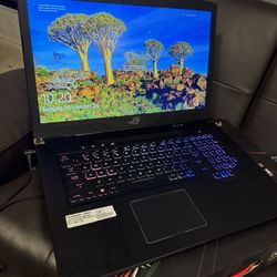 asus rog strix gaming laptop GL703VD 