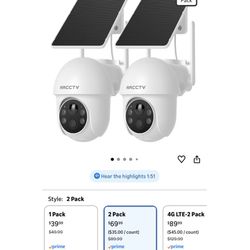 Solar Security Cameras 