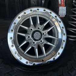 Lock Off-road Krawler Wheels available in 17 inch 6x139 bolt pattern perfect for chevy,Toyota,GMC and More!!