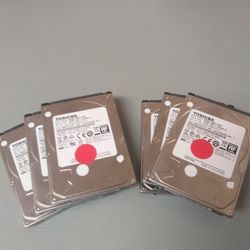 1 Tb  LAPTOP HARD DRIVES  FULLY WORKING  20.00 Each 