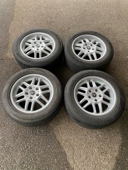 Toyota BBS Wheels & Worn Tires