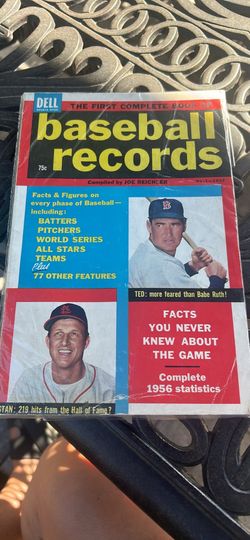 Baseball record book