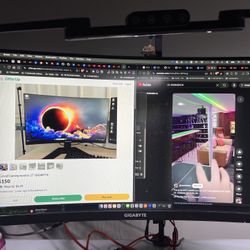 Gigabyte G27FC Curved 27 Inch Gaming Monitor