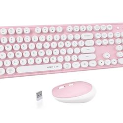 Ubotie Wireless Keyboard And Mouse Combo