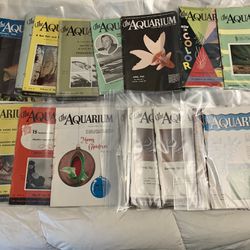 Vintage Fish Tank/ Aquarium Magazines From The 1920’s To The 1970’s!!