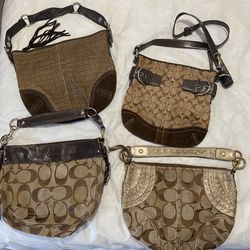 Brown Coach purse