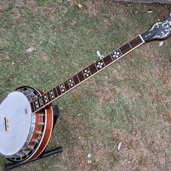 5 string resonator banjo 