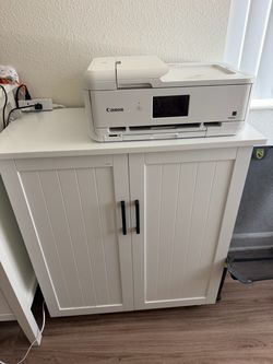 Rolling Craft Cabinet Cart