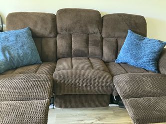 Sofa 3 seats 2 recliner Brand new