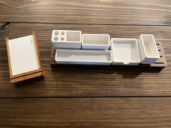 Office desk organizer set