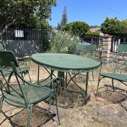 Outdoor Table And Chairs