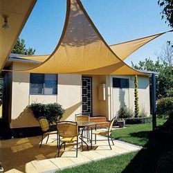 New In Box $10 Each 12x12x17 Feet Triangle Sun Shade Red Gray Or Tan 