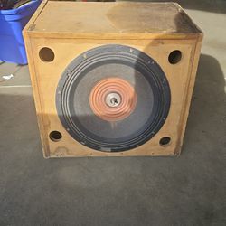 15" Carwin Vega Stroke 1200 Watts  Speaker 