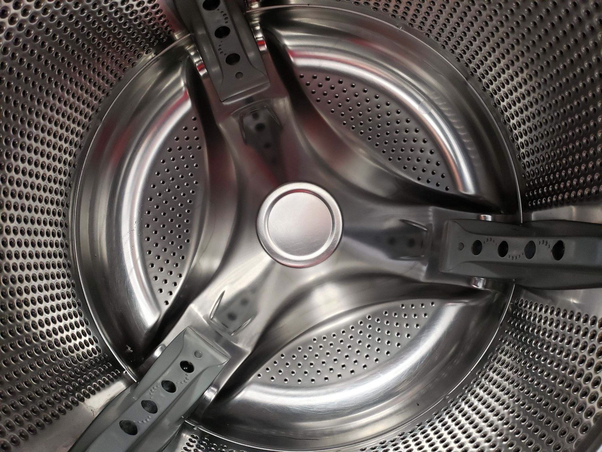 Candy Apple Red LG Steam Front Load Washer And Dryer (Same Day Rain