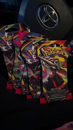 Pokémon Mega Evolution Pitch Black Booster Packs x5 Hanger Packs